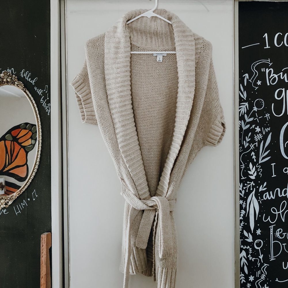 Old Navy short sleeve sweater cardi